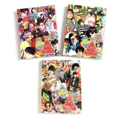 Jual Nct Dream St Album Hot Sauce Photobook Ver Random Poster Shopee Indonesia
