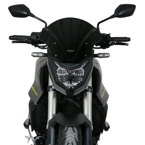 Pare Brise Mnt Naked Touring Maxi Noir Poli Mra Honda Cb Hornet