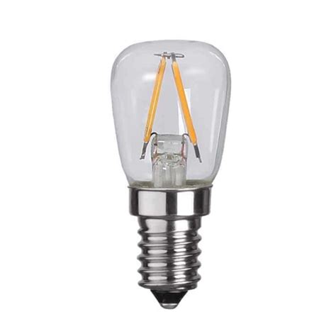 Illumination LED päronlampa filament E14 2700K 110lm 2 pack Prylgrossen