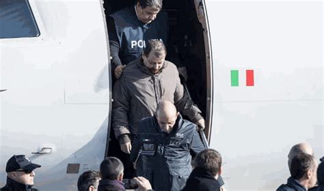 Ex Militant Cesare Battisti Arrives In Rome After 37 Years On The Run