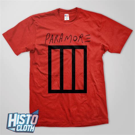 Jual Kaos Band Rock Paramore PM41 RED Shopee Indonesia