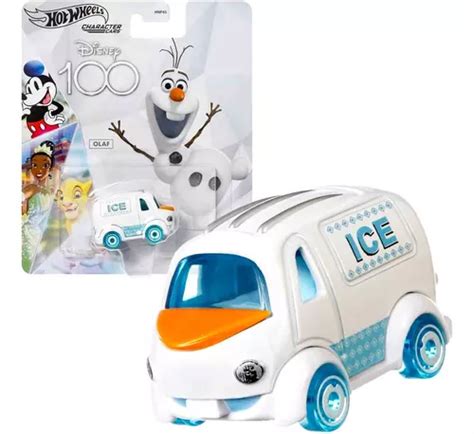 Hot Wheels Carrinho Olaf Frozen Disney Anos Mattel Hnp Frete grátis