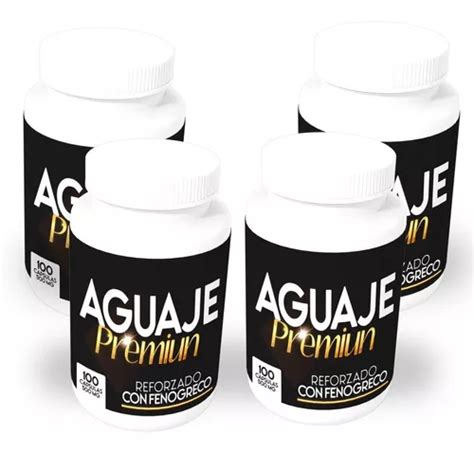 Aguaje Premiun X 4 Unid Masa Muscular Glúteos Pierna Busto Cuotas