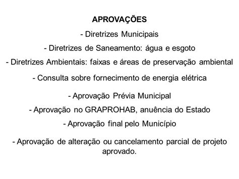 Parcelamento De Solo Urbano Ppt Carregar