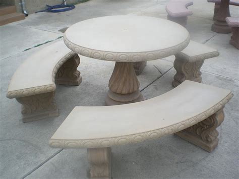 Concrete Tables And Benches Pretoria | Home Design Ideas