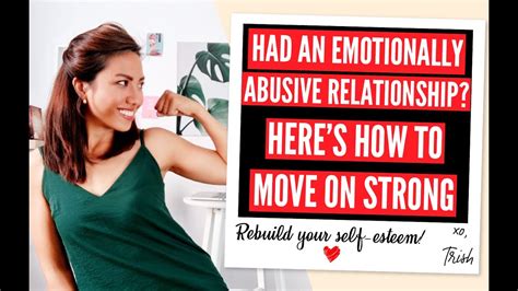 How To Rebuild Self Esteem After An Emotionally Abusive Relationship