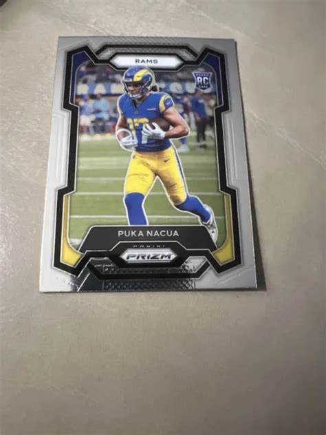 Panini Prizm Base Rc Recrue Puka Nacua Los Angeles Rams Eur