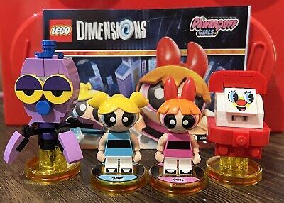 LEGO Dimensions Powerpuff Girls With Blossom Bubbles Minifigure