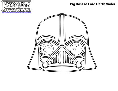 Angry Birds Star Wars Coloring Pages Ii