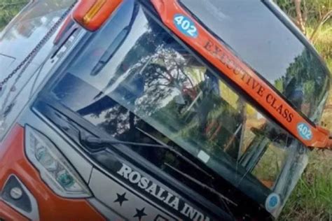 Kronologi Kecelakaan Tunggal Bus Di Jalan Tol KM 370 Weleri Kendal Jawa