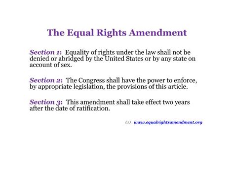 Ppt The Equal Rights Amendment Powerpoint Presentation Free Download Id 4089522