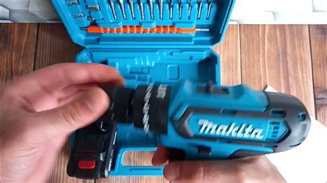 Шуруповёрт макита ударный 18 вольт 2 ампер с набором. Аналог MAKITA ...