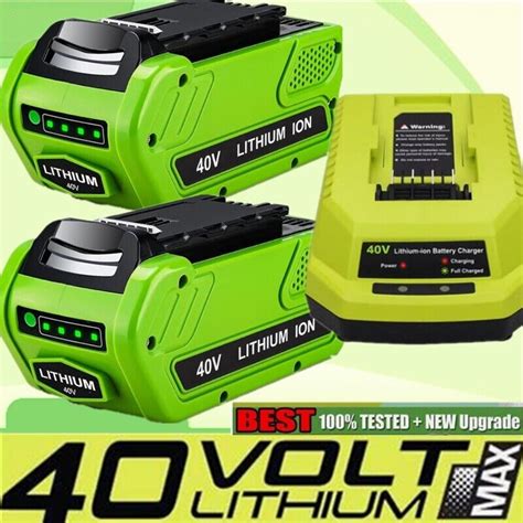 Ah V For Greenworks V Battery Or Charger