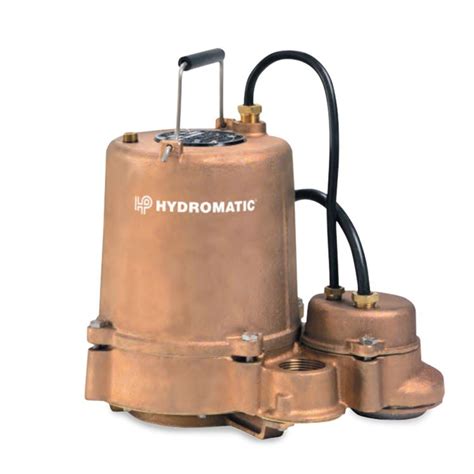 Hydromatic Pump Hydromatic Osp50ab1 Bronze Submersible Effluent Pump