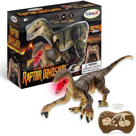 Remote Control Raptor Dinosaur - Mudpuddles Toys and Books