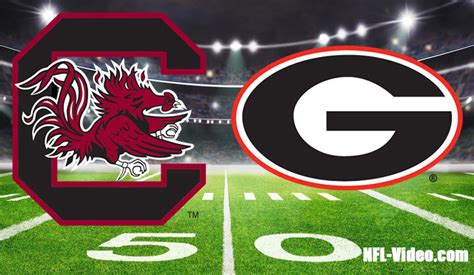 South Carolina Vs Georgia Football Week Full Game Replay Ncaa