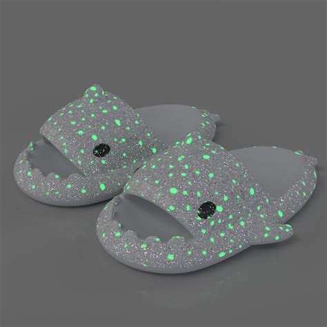 Starry Night Shark Slipper L Sharks Depot Shark Slippers Starry