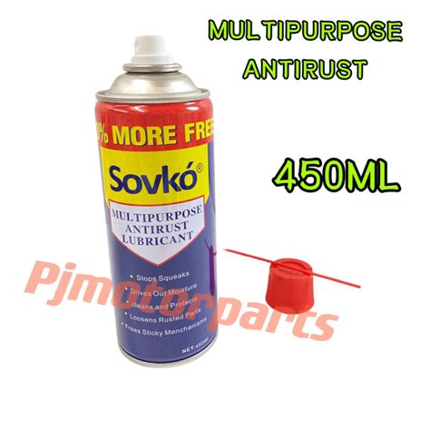 450ML MULTIPURPOSE ANTIRUST LUBRICANT ANTI MINYAK SPRAY KARAT MULTI