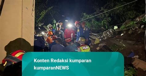 5 Rumah Tertimbun Longsor Di Bogor 2 Orang Tewas 6 Masih Dicari