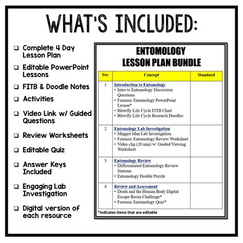 Forensic Entomology Lesson Plan Bundle Print And Digital ⋆ The Trendy Science Teacher