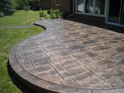 Large Slate Patio in Brownstown - Rolland Cement