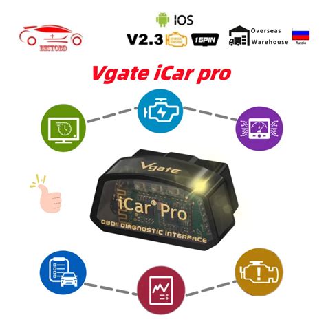 Vgate Herramienta De Diagn Stico Autom Tico Para Coche Esc Ner ICar Pro