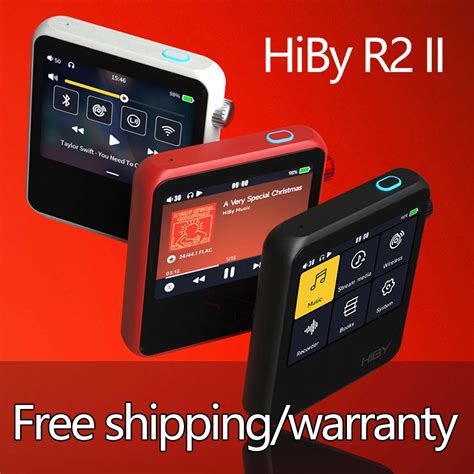 Hiby R2 Ii / R2 Gen 2 Mp3 Music Player Network Streaming Usb Dac Audio ...