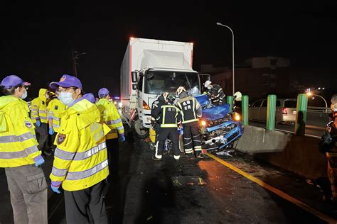 影／桃園台66線6車連環追撞4人輕重傷 1人死亡 社會萬象 社會 聯合新聞網