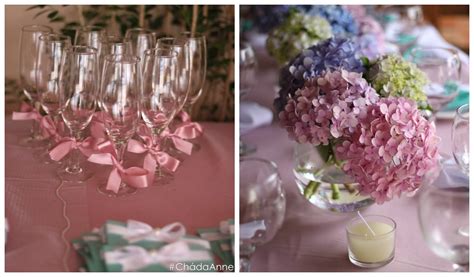 Chá de lingerie Tiffany Co Anne Noivinhas de Luxo