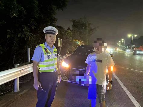 司机高速路上突然心脏不适，深圳西部高速交警紧急救助