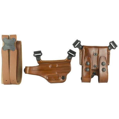 Galco Miami Classic Shoulder Holster For Hk Usp Mm And Acp Tan