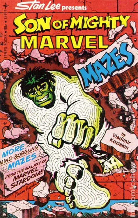 Son Of Mighty Marvel Mazes Sc 1977 Tempo Books Stan Lee Presents