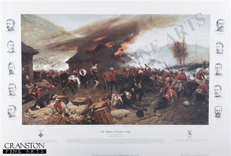 The Defense Of Rorkes Drift By Alphonse De Neuville C