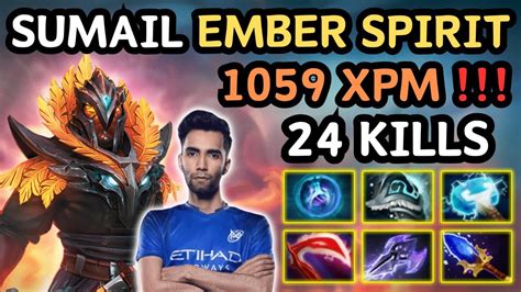 Sumail Ember Spirit Midlane Xpm Insane Gameplay From Sumail