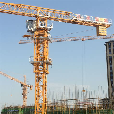 Topless Crane Ton Flat Top Tower Crane In Dubai China Tower Crane