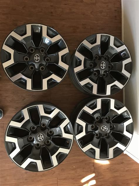 TRD Off-Road Rims $250 obo | Tacoma World