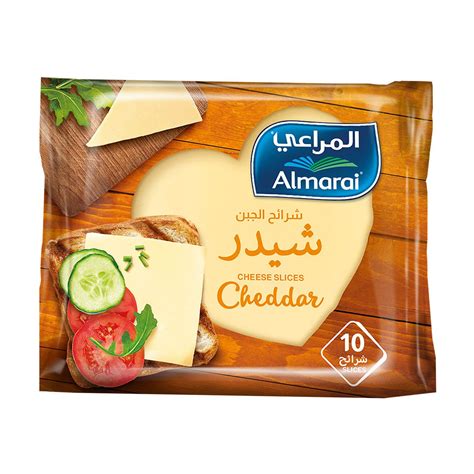 Almarai Cheddar Cheese Slices 200 G Online At Best Price Sliced Cheese Lulu Ksa