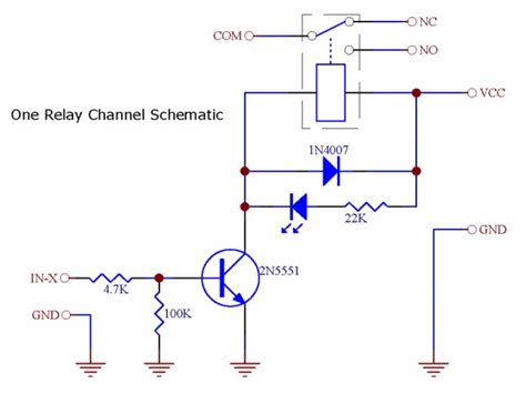 Spdt Relay Circuit Diagram