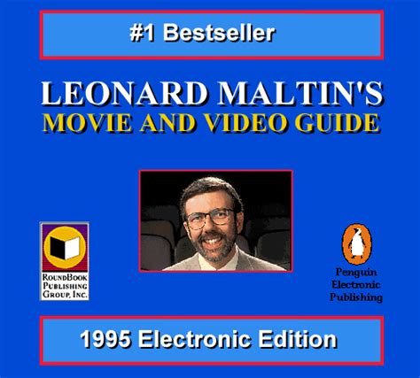 Leonard Maltin's Movie and Video Guide 1995 (Windows version) : Penguin ...