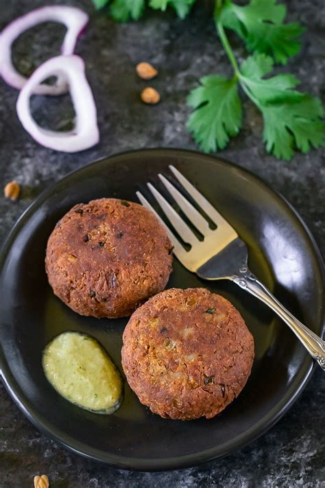 Kala Chana Kabab Shammi Kabab With Black Chickpeas Ruchiskitchen