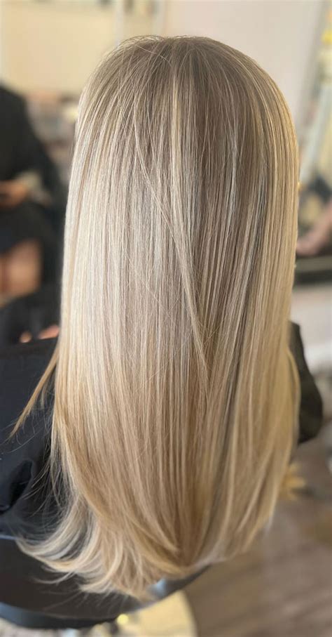 50 Fabulous Balayage Hair Colour Ideas For 2024 Vanilla Almond Blonde