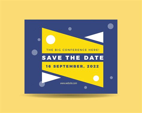 Corporate Business Postcard Design Or Save The Date Invitation Or