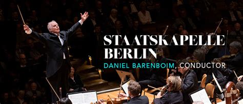 Staatskapelle Berlin with Daniel Barenboim, conductor – Premier Guide Miami