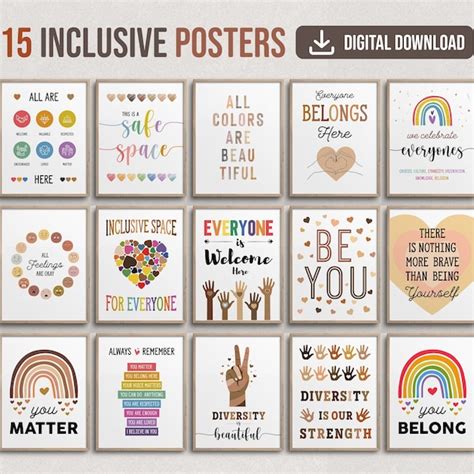 Diversity Poster Etsy