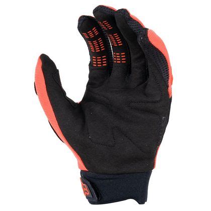 Gants Cross Fox Dirtpaw Orange Fluo Motoblouz