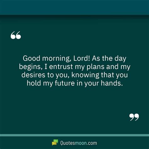 Good Morning Lord Quotes - Quotesmoon