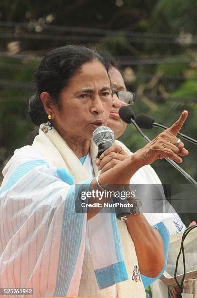 128 Mamata Banerjee Addresses Tmc Martyrs Day Rally At Esplanade Stock