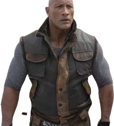 Jumanji 3 Dwayne Johnson Jacket | Bravestone Costume