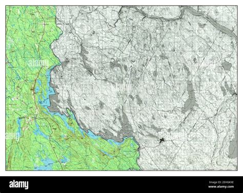 Danforth maine map Cut Out Stock Images & Pictures - Alamy