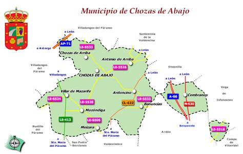 Los Pueblos Del Municipio Ayuntamiento De Chozas De Abajo